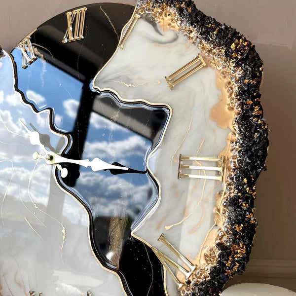 Black Ember Feather – Signature Sewena Clock