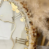 Moonmilk Resin Wall Clock - Luxury Cream Designer Silent Wall Clock for Modern Homes - Image 4