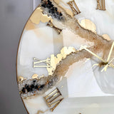 Soft Sandstone Luxe – Handcrafted Resin Wall Clock - Image 3